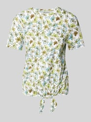 Regular Fit T-Shirt mit Knoten Detail von Tom Tailor Denim - 21