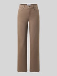 Straight Fit Jeans aus Baumwoll-Mix Modell 'LARA' von ANGELS Beige - 3