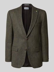 Slim Fit 2-Knopf-Sakko mit Pattentaschen Modell 'Theo' von Carl Gross - 18