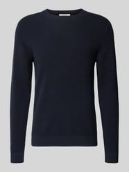 Sweter krój regular fit z czystej bawełny ekologicznej Model 'ROSS' od Selected Homme - 44