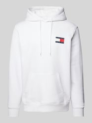 Hoodie mit Label-Print von Tommy Jeans Weiß - 11