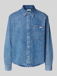 Regular fit jeansoverhemd met labelpatch van Calvin Klein Jeans - 22