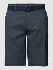 Bermudas mit Stoffgürtel von Christian Berg Men Blau - 26