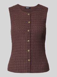slim fit bodywarmer met seersucker-structuur model 'ILSE' van ONLY - 12