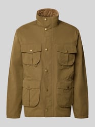 regular fit jas van katoenmix model 'SANDERLING' van Barbour Beige - 6