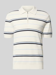 Slim Fit Poloshirt mit Reißverschluss von GANT - 43