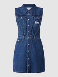 Jeansjurk met knoopsluiting  van Calvin Klein Jeans Blauw / turquoise - 19