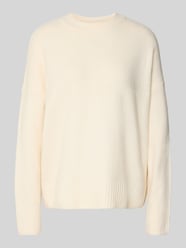 Sweter o kroju relaxed fit z dodatkiem wełny model ‘BOOM’ od Vero Moda - 48