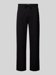 Regular Fit Sweatpants mit Strukturmuster von BOSS Schwarz - 27