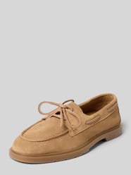 Bootsschuhe aus echtem Veloursleder von Tommy Hilfiger Beige - 32