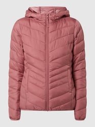 Steppjacke mit Kapuze von Tom Tailor Denim Pink - 24