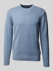 Strickpullover mit gerippten Abschlüssen Modell 'ZAC' von Cinque Blau - 23