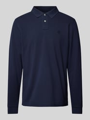 Regular Fit Poloshirt mit Label-Stitching von MCNEAL Blau - 4