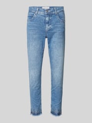 Slim Fit Jeans mit verkürztem Schnitt Modell 'ORNELLA' von Angels - 4