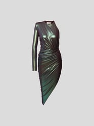 Minikleid in Glanz-Optik von Alexandre Vauthier Blau - 37