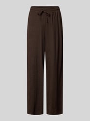 Wide Fit Stoffhose mit Strukturmuster Modell 'Mileni' von OPUS - 10