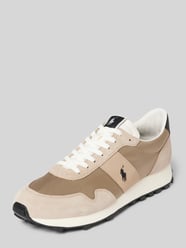 Sneaker mit Logo-Stitching Modell 'TRAIL125' von Polo Ralph Lauren Beige - 24