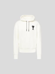Hoodie mit Label-Patch von Ami Paris X Puma Weiß - 16