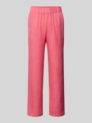 Broek in denimlook model 'CHARISSA' van Soyaconcept Fuchsia - 2
