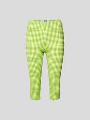 Radlerhose mit Vichy-Karo von MSGM Grün - 42