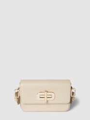Torba na ramię ze skóry od Tommy Hilfiger Beżowy - 23