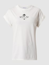 T-shirt z logo od Replay - 31