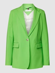 Blazer met viscose van Tommy Hilfiger Groen - 1
