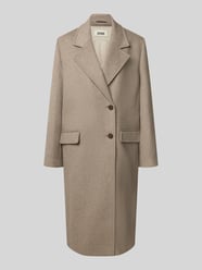 Lange jas met klepzakken model 'WALDRON' van DRYKORN Beige - 41