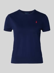 Krój regular fit sweter z krótkim rękawem z mieszanki bawełny od Polo Ralph Lauren - 27