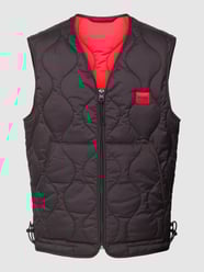 Steppweste mit Label-Patch Modell 'Bethano' von HUGO Schwarz - 1