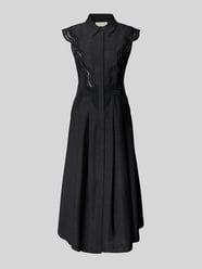 Midikleid aus Viskose-Mix mit Lochspitze Modell 'COLE' von Copenhagen Muse - 2