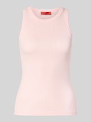 slim fit tank top van katoenmix model 'FRAGOLA' van MAX&Co. Fuchsia - 23