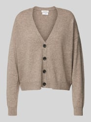 Cardigan mit überschnittenen Schultern von Christian Berg Woman Braun - 26