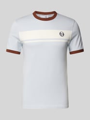 T-shirt met logostitching, model 'MASTER' van SERGIO TACCHINI - 9