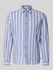 Koszula casualowa o kroju regular fit z mieszanki lnu i bawełny od s.Oliver RED LABEL - 39