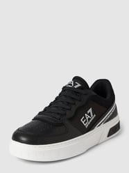 Sneaker mit Label-Badge Modell 'SUMMER COURT' von EA7 Emporio Armani Schwarz - 31