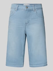 Regular Fit Bermudas aus Denim mit Umschlag von Angels - 18