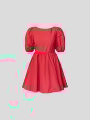 Minikleid mit Puffärmeln von RED Valentino Rot - 2