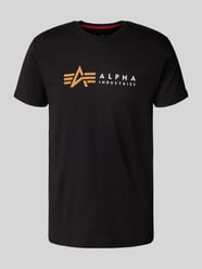T-Shirt mit Label-Print von Alpha Industries - 45