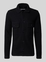 Regular Fit Hemdjacke aus reiner Wolle Modell 'NEALY' von SELECTED HOMME - 15