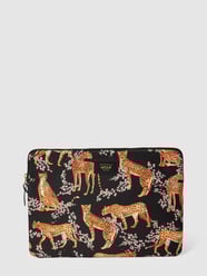 Laptoptasche mit Allover-Muster Modell 'Salome' von WOUF Schwarz - 5