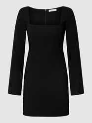 Minikleid mit Square-Neck-Ausschnitt Modell 'SKY' von Mango Schwarz - 27