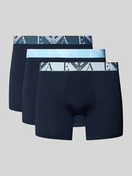 Boxershorts mit elastischem Logo-Bund im 3er-Pack von Emporio Armani - 39