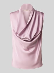 Regular fit blouse met watervalhals van Rinascimento Fuchsia - 2