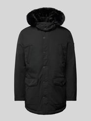 Parka mit Kunstfellbesatz von Guess Schwarz - 3