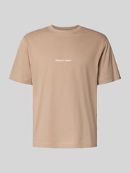 T-Shirt mit Rundhalsausschnitt von Jack & Jones Beige - 10