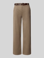 Regular Fit Weite Hose mit Bundfalten von ZABAIONE - 47