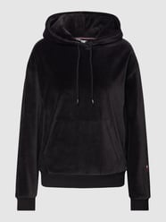 Hoodie mit Label-Stitching von TOMMY HILFIGER Schwarz - 36