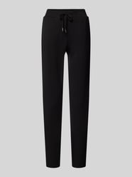 Slim Fit Sweatpants mit Tunnelzug Modell 'BANU' von Soyaconcept Schwarz - 5