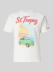 t-shirt z nadrukiem z motywem model 'DENVER' od MC2 Saint Barth - 3